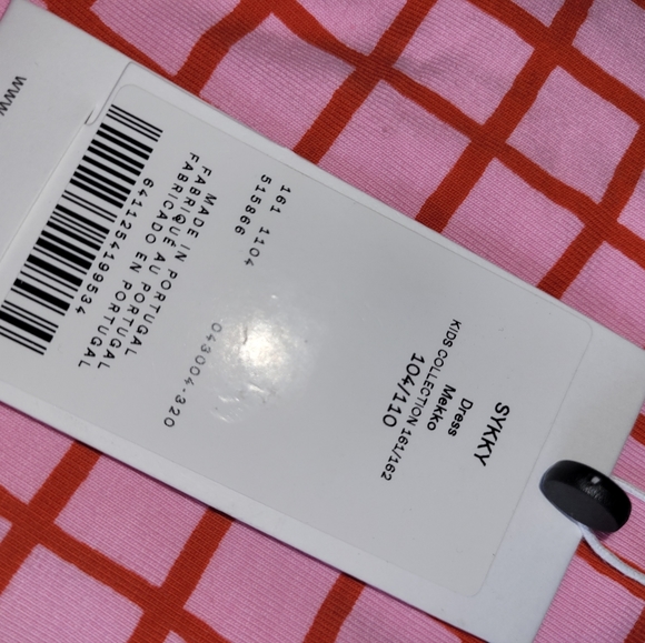 Kids Marimekko shift dress 104-110 - Picture 2 of 3